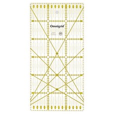 Clover 可樂牌 OMNIGRID拼布裁切尺 15x30公分 樹脂材質, 1個