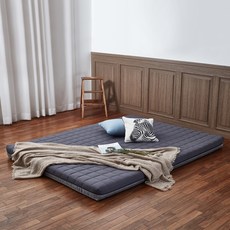 더릭스홈 9존 토퍼 매트리스, 차콜, 8cm