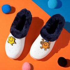 ABLE FACTORY 奇先生妙小姐造型內刷毛室內鞋