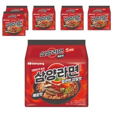 삼양라면 매운맛 120g, 30개
