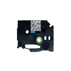 오피스토어 브라더 호환 라벨테이프 TZ-131, 투명바탕+검정글자, 12mm
