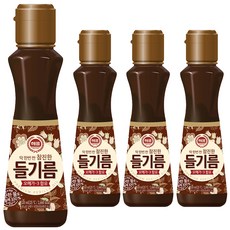 해표 참진한 들기름, 320ml, 4개