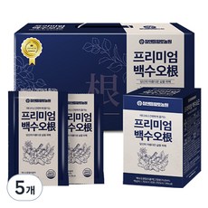 참앤들황토농원 프리미엄 백수오근, 5개, 2.1L