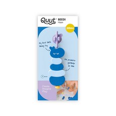 QUUt 泡棉串珠河馬, 適用年齡10個月以上, 河馬, 1個