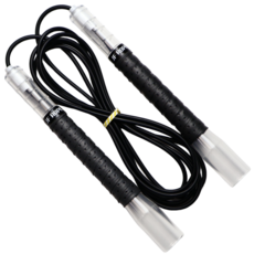 JFROPE Twinkle Freestyle Tornado 高速跳繩, 白色 + 黑色條紋