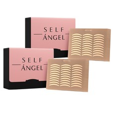 SELFANGEL 裸色款雙眼皮貼 10入, 新月, 2個