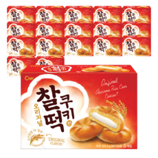 CW 麻糬餅乾 原味, 107.5g, 18個
