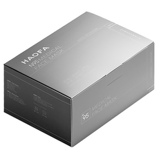 HAOFA 氣密型N95立體醫療口罩 防曬活性碳款 M, 30片, 1組, 丁香碳