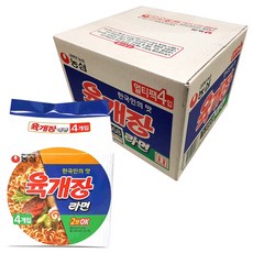 NONGSHIM 農心 Yukejang 辣牛肉湯麵 116g, 32包
