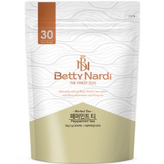 Betty Nardi 薄荷茶三角茶包, 1g, 30包, 1袋