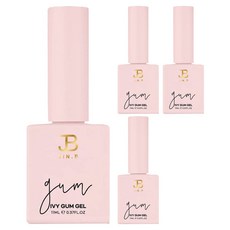 JIN.B Ivy 口香糖凝膠, 單一顏色, 4個