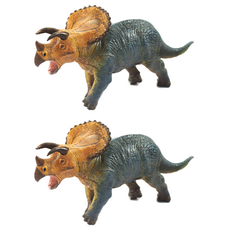 Bandi Toy 軟體動物三角龍公仔, 2個