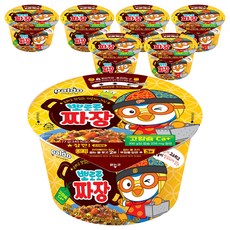 팔도 뽀로로 짜장라면 77g, 7개