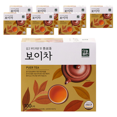 다농원 보이차, 0.6g, 100개입, 8개
