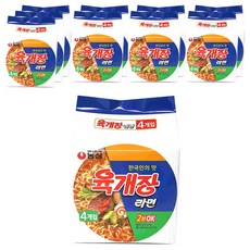 농심 육개장 봉지라면, 40개