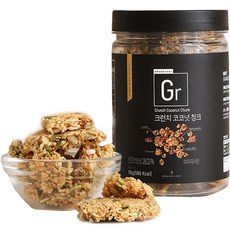 GRANOLOGY 格蘭諾拉麥片椰子脆餅, 110g, 1罐
