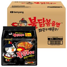불닭볶음면 봉지라면, 40개