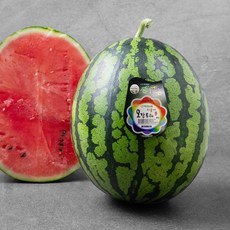 생거진천 덕산 꿀수박, 6kg 이상, 1개