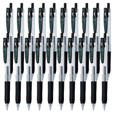 ZEBRA 斑馬牌 SARASA 按壓式中性筆 JJS15 0.4mm, 黑色, 20入