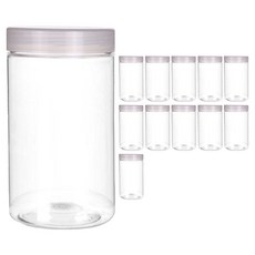 Mirkorea Farms 圓形白色密封容器, 12個, 700ml