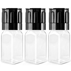 胡椒鹽研磨器 芝麻研磨器 調味罐, 3個, 120ml