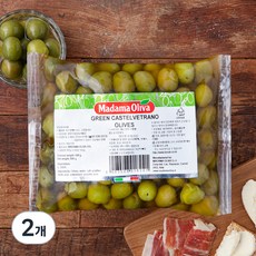 마다마올리바 카스텔베트라노 그린올리브, 800g, 2개