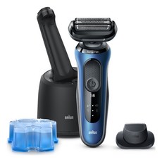 BRAUN 시리즈 6 면도기, 61-B7200cc, 블루