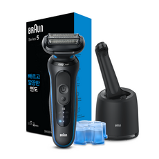 BRAUN NEW 시리즈5 전기면도기, 52-B7000cc, 블루