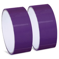 아뜰라임 비비드 테이프공 볼 만들기 풍선 컬러 실리콘 테이프 4.8cm, 퍼플, 2개