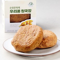 순창문옥례식품 전통식품 인증 우리콩 청국장, 3개, 200g