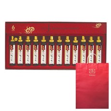 CheonJeMyeong Red Ginseng 活力+購物袋, 20毫升, 12個