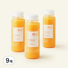 올가니카 유자바나나 과채주스, 190ml, 9개