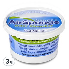 네이처스에어스펀지 오리지널 대형 본품, 454g, 3개
