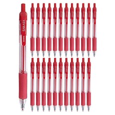 ZEBRA 斑馬牌 SARASA 中性筆 JJB3 0.7mm, 紅色, 24入