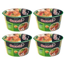 오마치 컵라면 새우맛 87g, 4개