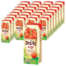 남양과수원 사과주스, 190ml, 48개