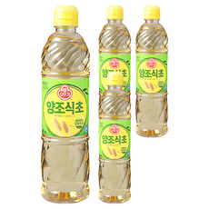 오뚜기 양조 식초, 900ml, 4개
