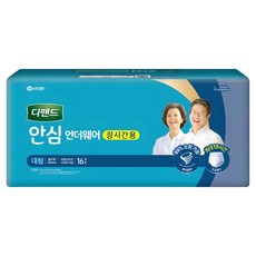 Depend 利清爽 男女通用安心尿布 長時間用 失禁成人尿布, L(105號以上), 16入, 1包