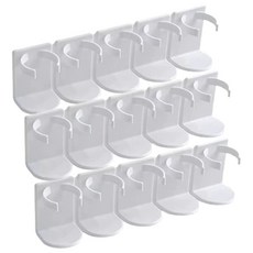 요모픽 수납장 안 공중부양 칸막이 5구 정리거치대, 화이트, 3개