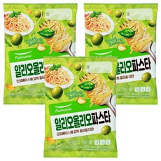 Pulmuone 圃美多 蒜香橄欖油義大利麵調理包, 144g, 3包