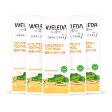 WELEDA 薇蕾德 孩童牙膏, 50ml, 5入