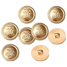 Kohas ID 巴洛克金飾鈕扣 18mm, 單一顏色, 8個