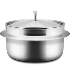 bella cuisine 三層不鏽鋼燉鍋 IH電磁爐適用, 16cm, 1入