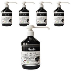 Briochin 碧歐香 護手洗碗精, 500ml, 一滴洗全部, 5瓶