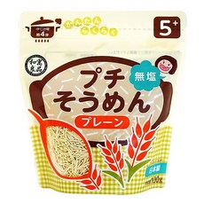 和寓良品 寶寶原味細麵 5個月以上適用 日本產, 100g, 1包