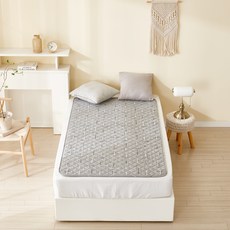 THEANN EMF 碳纖維電熱墊 DHP-2200, 線條灰, 100 x 180 cm