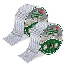 Skora 丁基防水膠帶 銀色 5cm x 5m, 2個