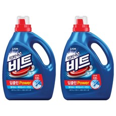 Beat 深層潔淨強力 一般用液體洗衣精 正裝, 2個, 3L