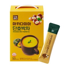 Danongwon 夏威夷豆 南瓜茶, 17g, 50條, 1盒