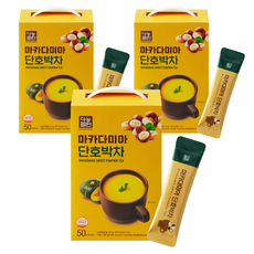 다농원 마카다미아 단호박차, 50개입, 3개, 17g